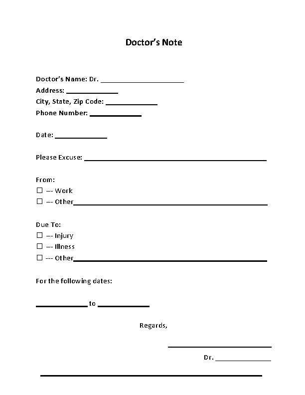 Dental Excuse Letter Template ~ Resume Letter
