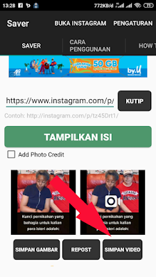 Cara Menyimpan Video dari Instagram