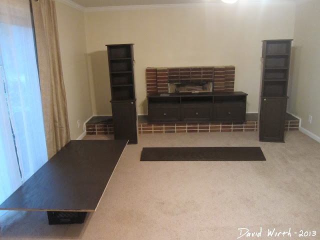 assemble tv stand