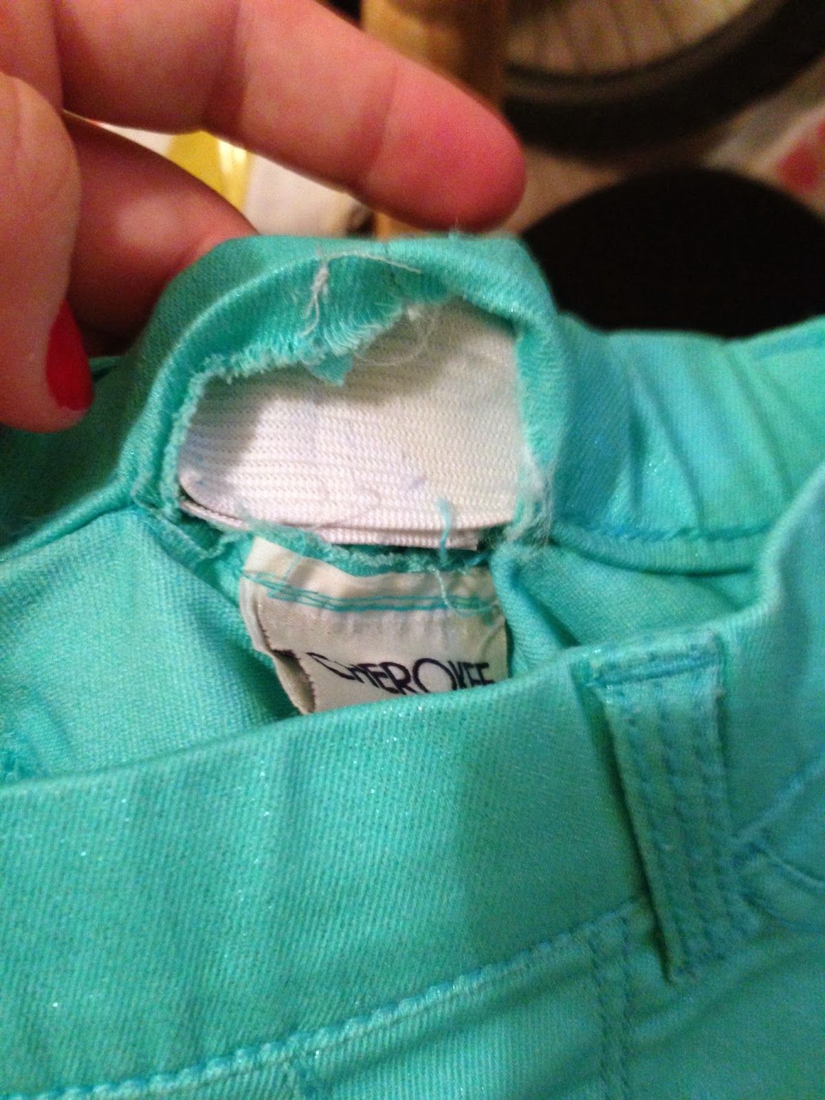 Sew Obsessed Taking in Elastic Pants