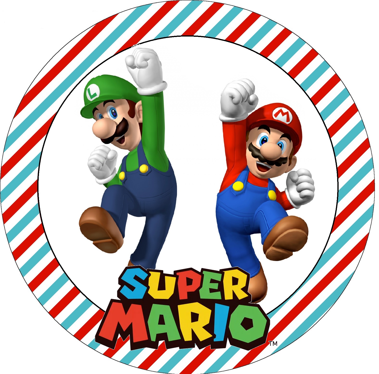 tatu bolinha decoraÇÃo kit para imprimir super mário