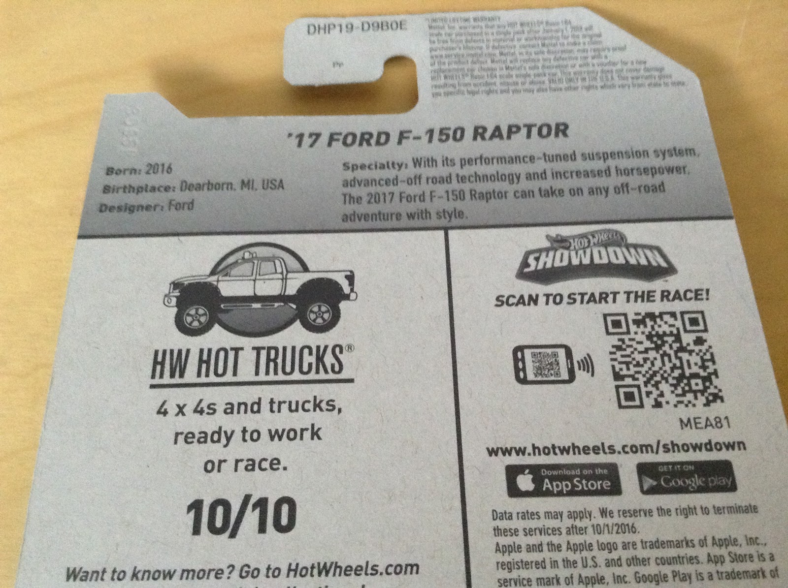Hot Wheels Premium 2017 Ford F-150 Raptor HW Off Road 2025 (In-Stock) New 4x4 - Foto 6