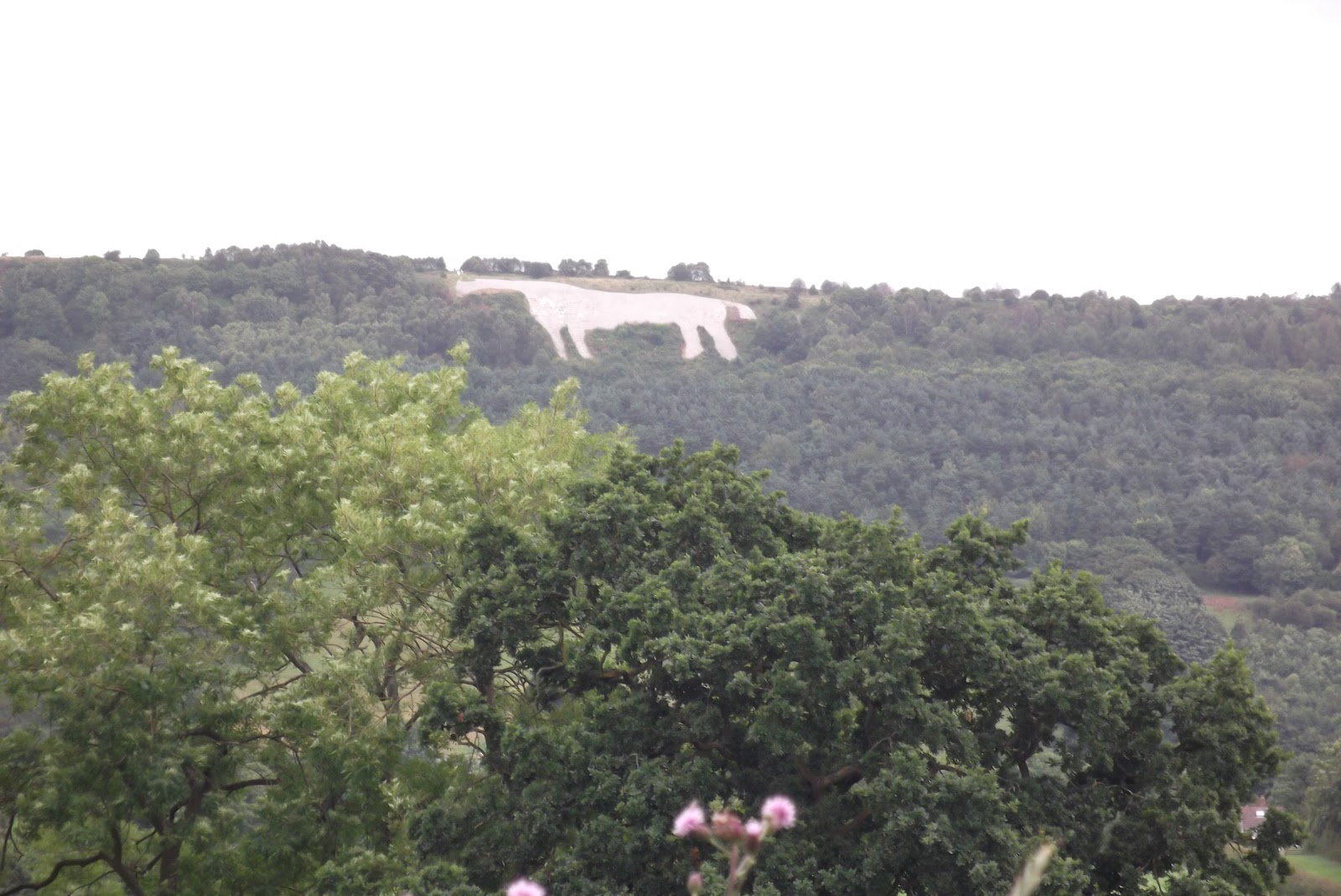 BekhaG Artists Blog White Horse of Kilburn Painting