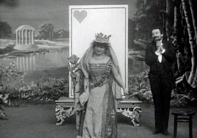 Georges Méliès in "The Living Playing Cards"