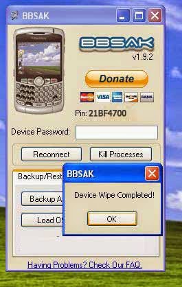 Cara Flash Blackberry Onik 9700