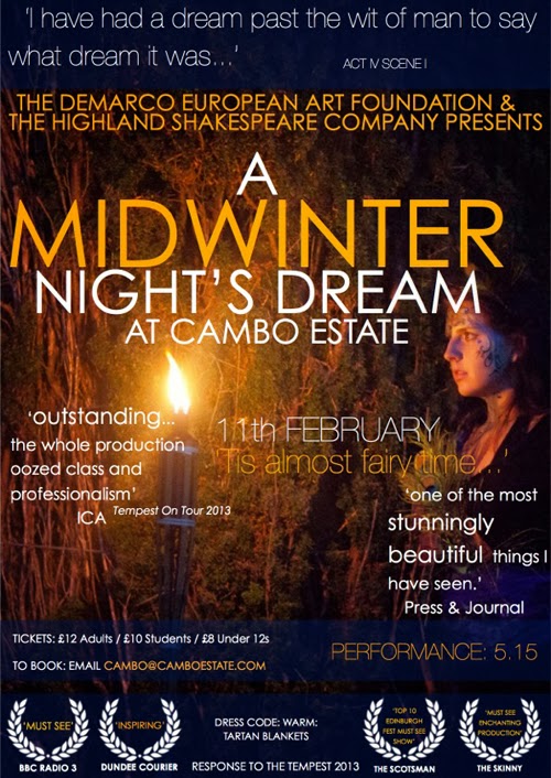 Cambo Estate News: A Midwinter Night's Dream