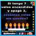 Cuántas velas quedan