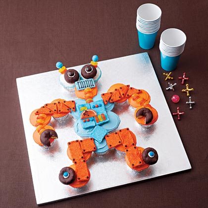 Cupcake Cakes: Rad Robot