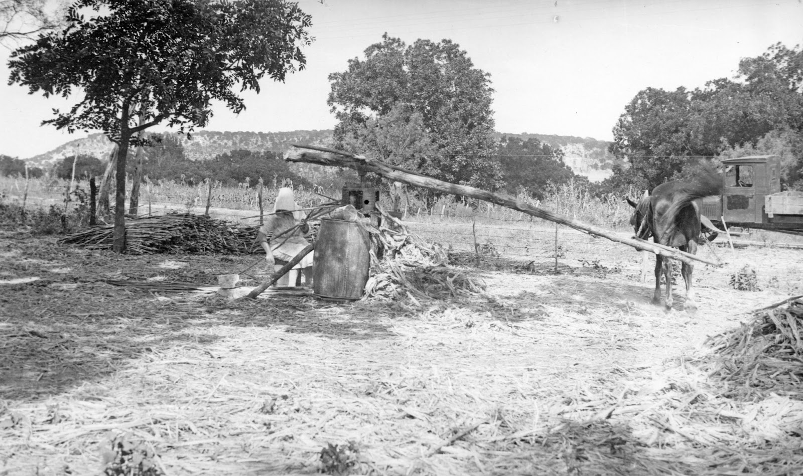 Joe Herring Jr. Rare photos of a Kerr County mill
