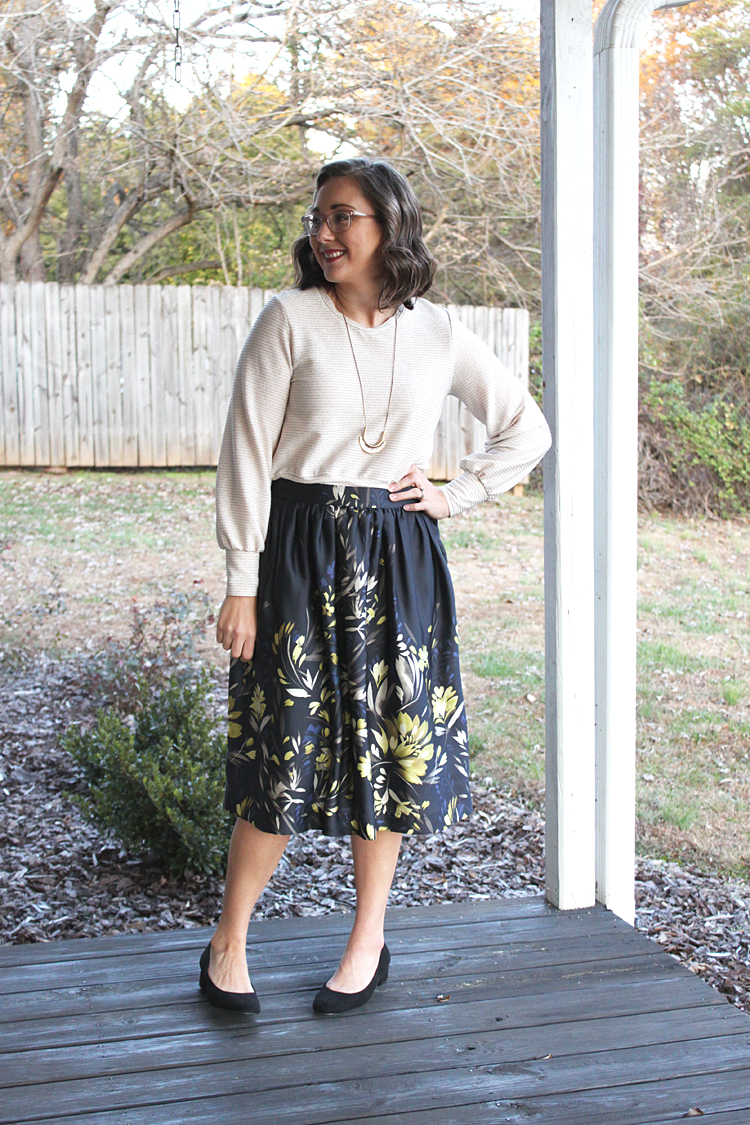 Mommy + Me Holiday Outfits // Cleo Skirt + Caroline Party Dress
