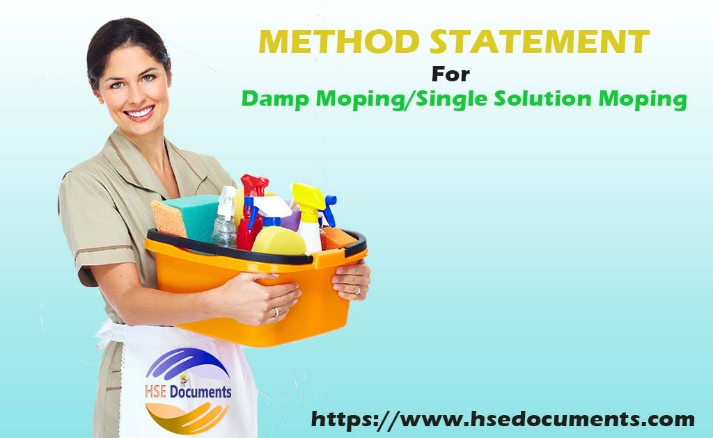 Method Statement for Damp Moping/Single Solution Moping HSE Documents