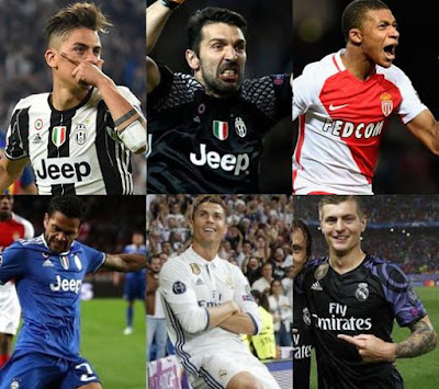 11 Pemain Terbaik Liga Champions 2016-2017