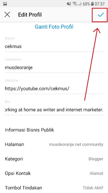 Cara Menambahkan Lokasi Di Bio Instagram Terbaru Musdeoranje Net
