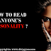 HOW TO READ ANYONE'S PERSONALITY | FACEBOOK INSTAGRAM AND TWITTER PROFILE PICTURES