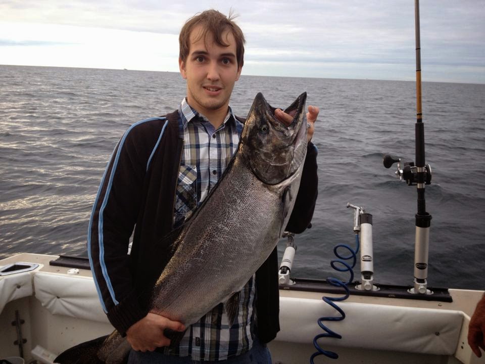 guide Lac Ontario saumon chinook . coho et truite steelhead