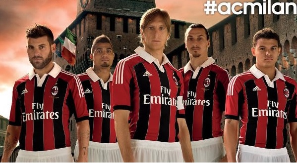 Maglie Adidas del AC Milan 2012/2013