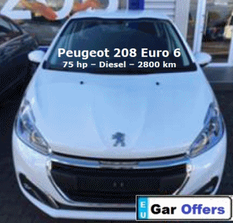 Peugeot 208 - Euro 6