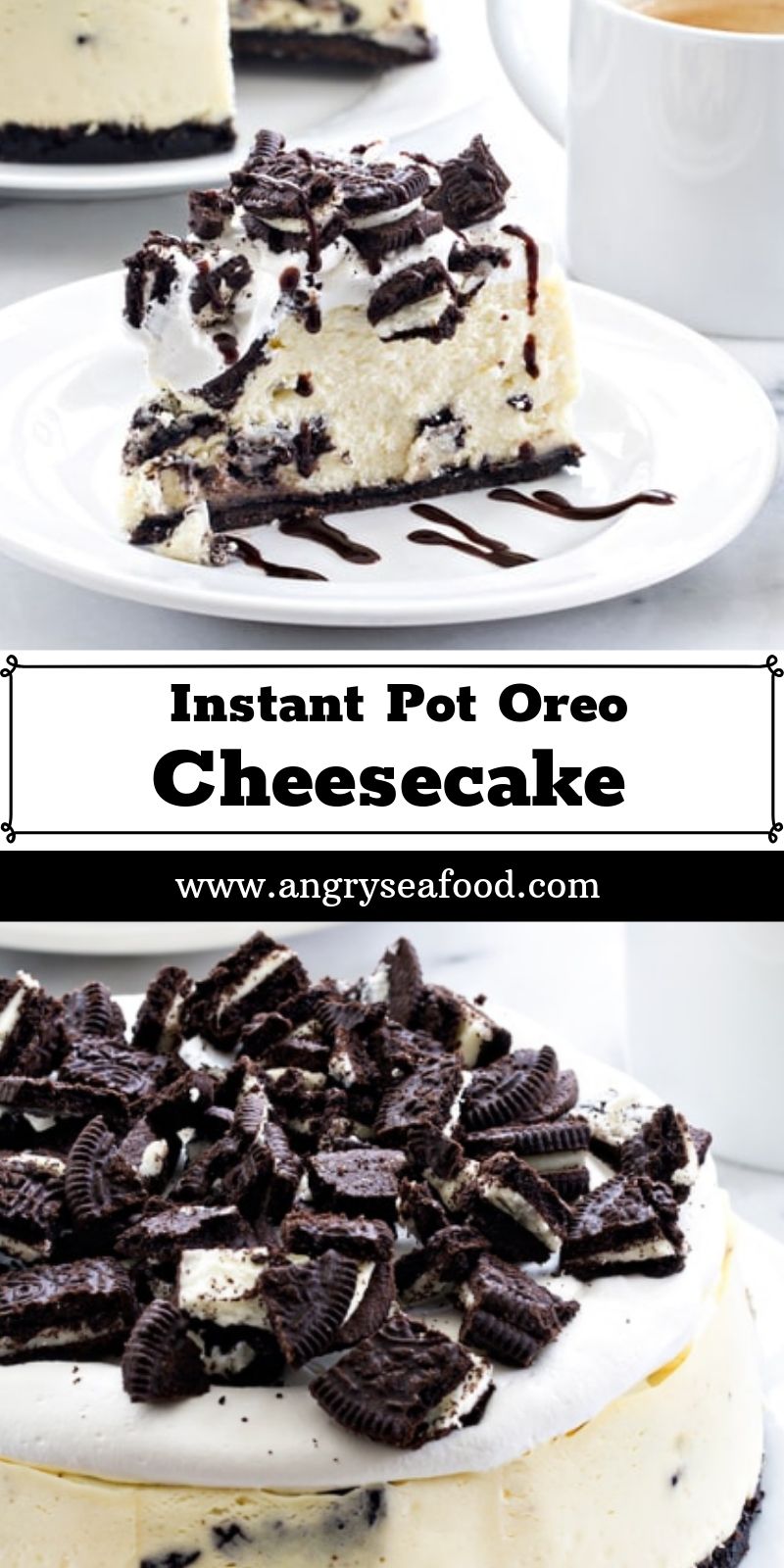 Instant Pot Oreo Cheesecake Instant Pot Oreo Cheesecake
