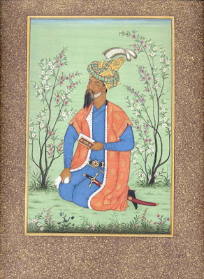Get Miniature Painting of Babur - Founder of the Mughal Dynasty