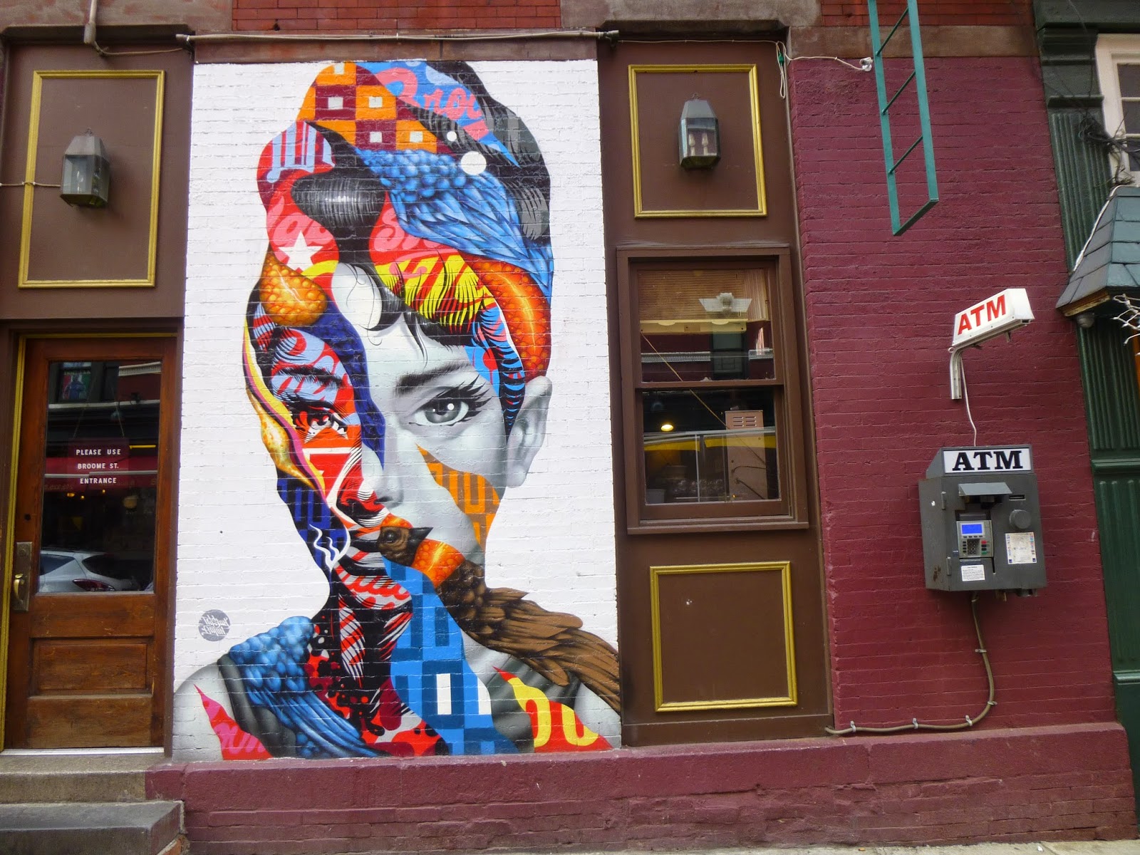 DriveByCuriosity New York City Street Art Painting Mulberry Street