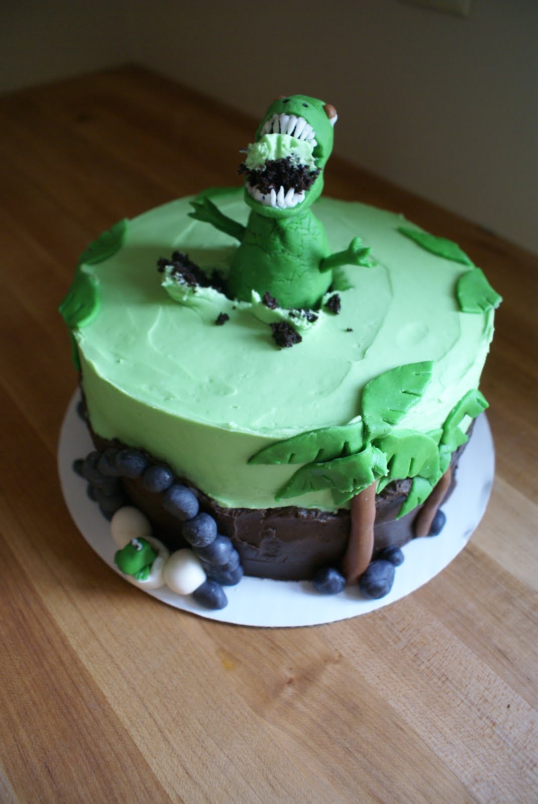 The Cooking of Joy Dinosaur Birthday Cake