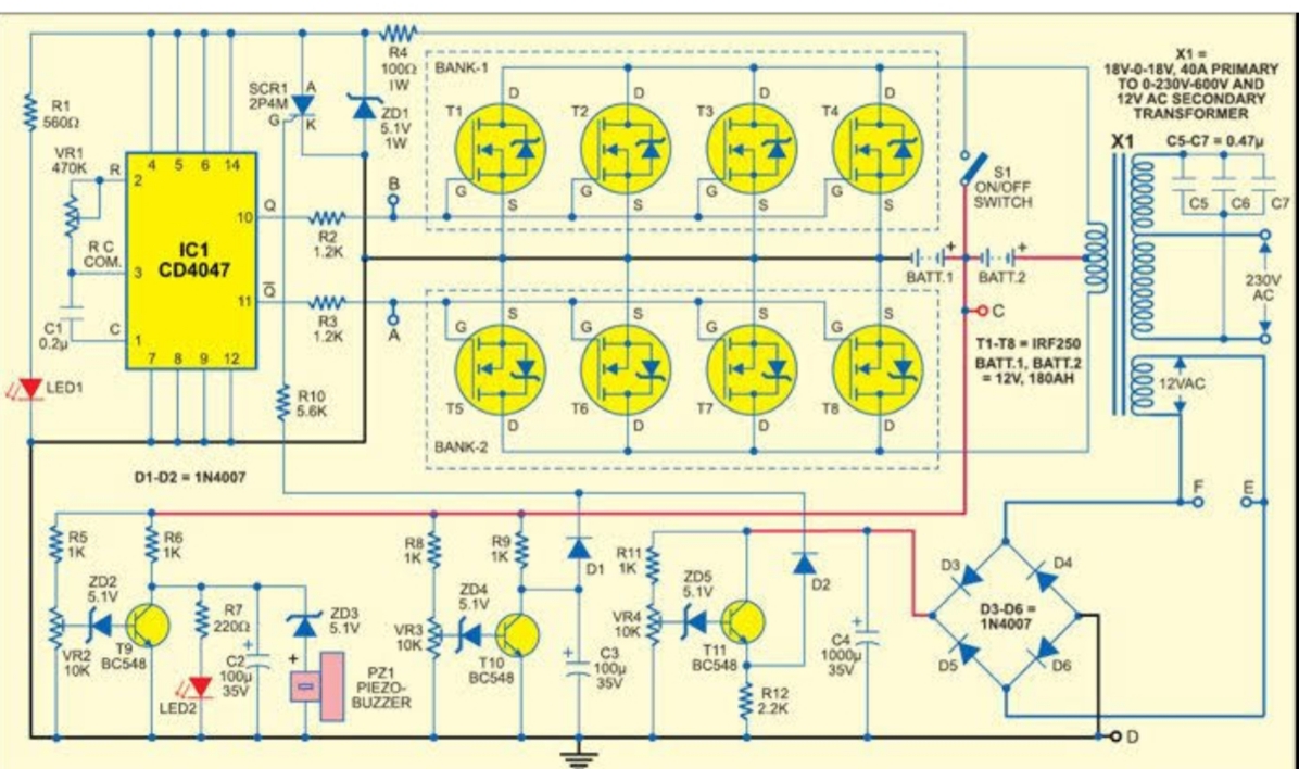 Dsp sine wave inverter circuit diagram