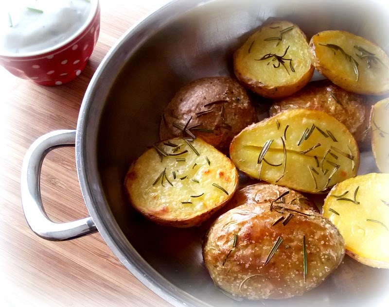 Simi´s Foodblog: Rosmarinkartoffeln mit Quark