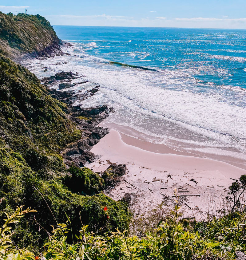 Praia da Solidão e Canto do Morcego - Itajaí/SC