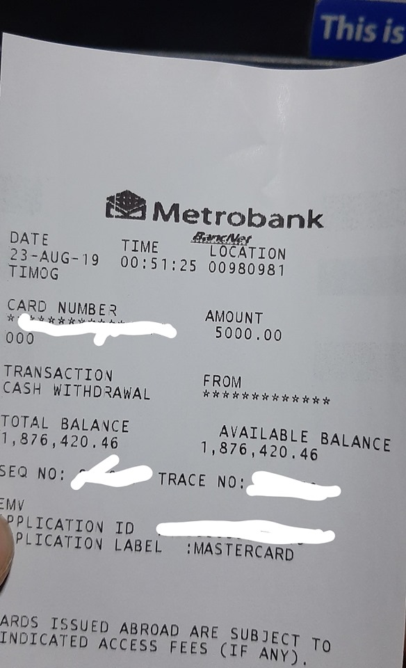 Netizen’s ‘hampaslupa’ post goes viral after seeing account balance of previous ATM user
