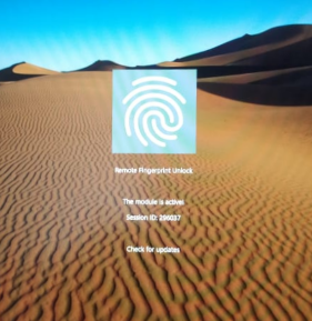 Unlock Windows PC with Fingerprint Scanner button