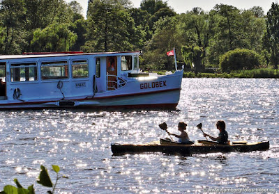 Boot fahren auf der Alster Hamburg Alster Boote
