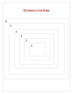 Shapes - Worksheet for toddlers | Worksheets on Shapes - Worksheet4all