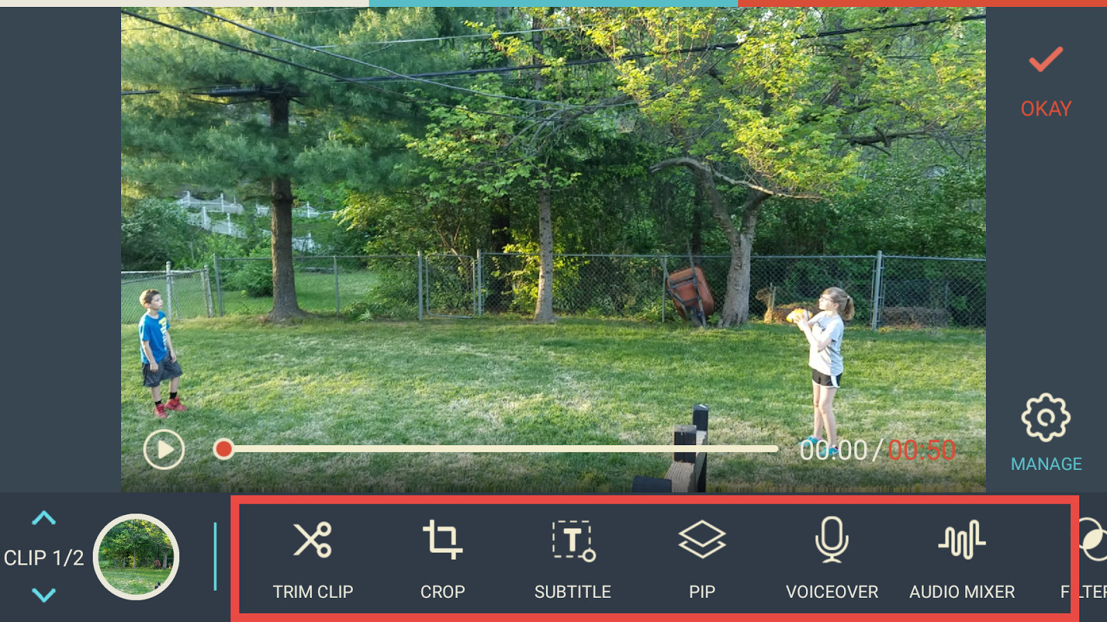 Mobile Video Editing iOS and Android