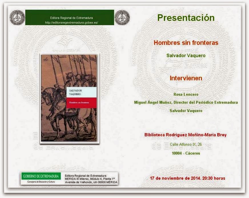 Hombres sin Fronteras: Salvador Vaquero
