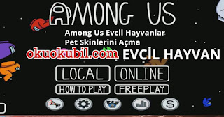 Among Us Evcil Hayvanlar Pet Skinlerini Açma Hilesi Tüm Kilitler Açık EKİM 2020