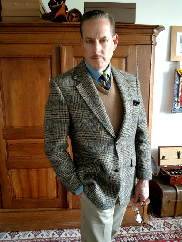 Landless Gentry: Harris Tweed Jacket by Barutti in the house!