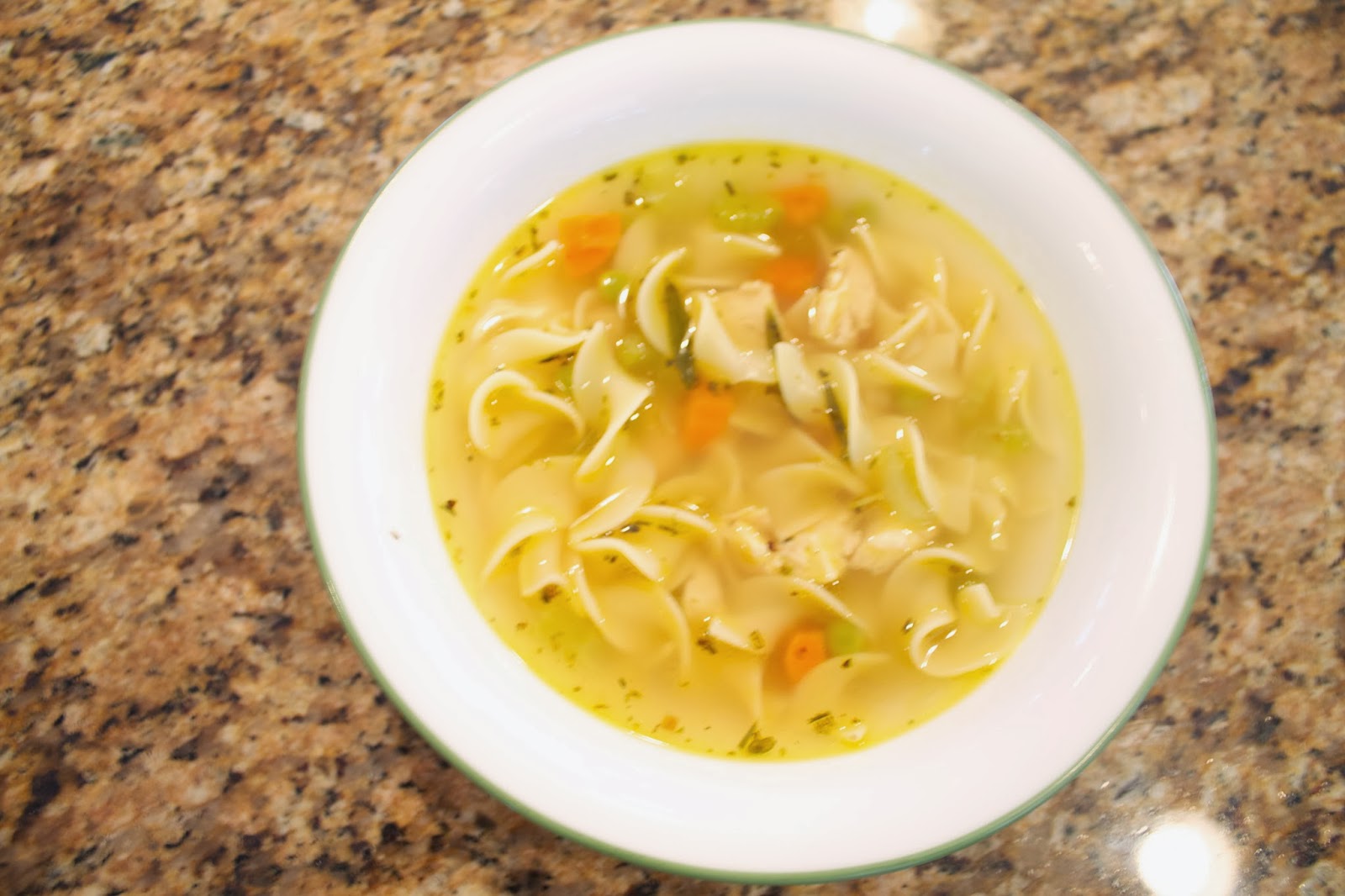 Kari Jo Cooks Home made chicken noodle soup