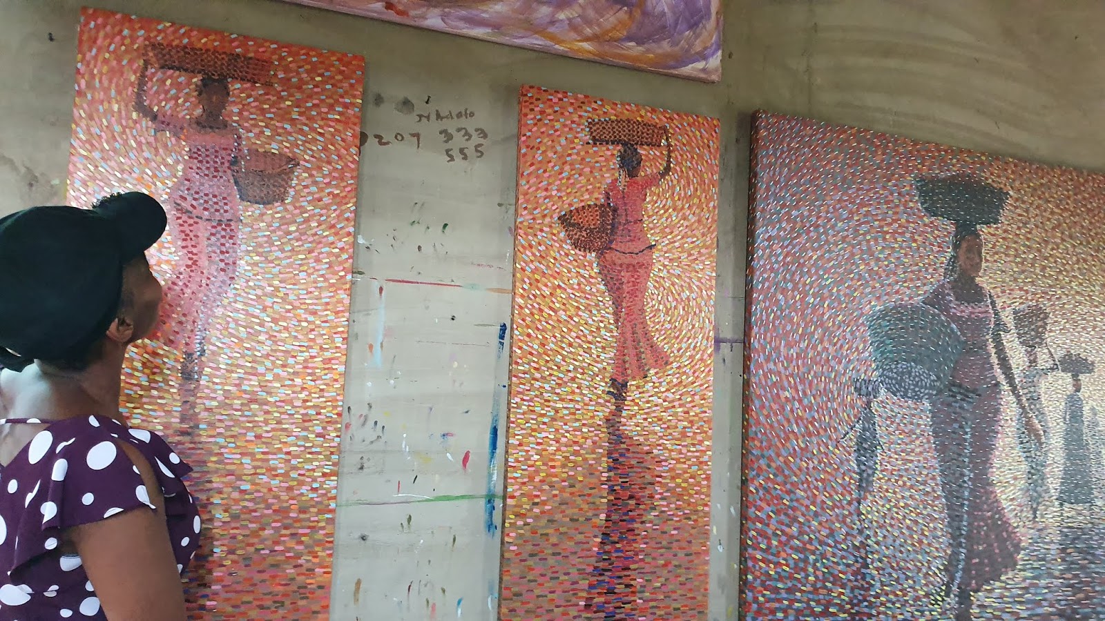 An unending adventure in Art Studio visit of Ghanaian contemporary