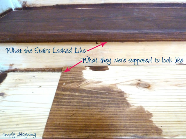 How to Stain Properly! | step by step tutorial for refinishing stairs complete with what NOT to do's! | Simply Designing | #diy #homeremodel #stairs #homeimprovement #tutorial