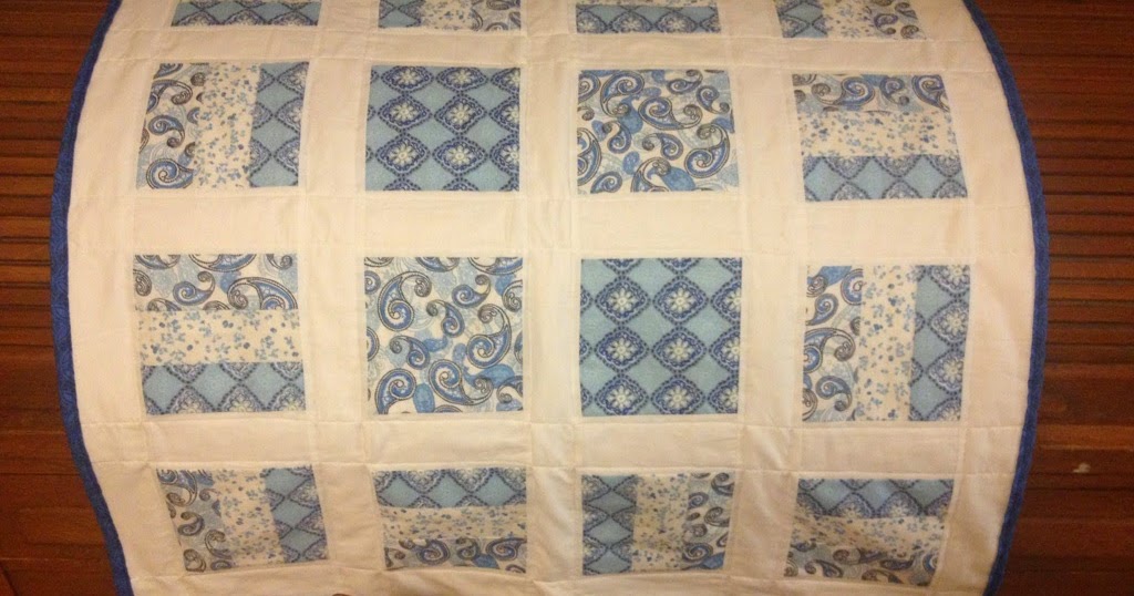 When Baby is Asleep... French Country Baby Quilt