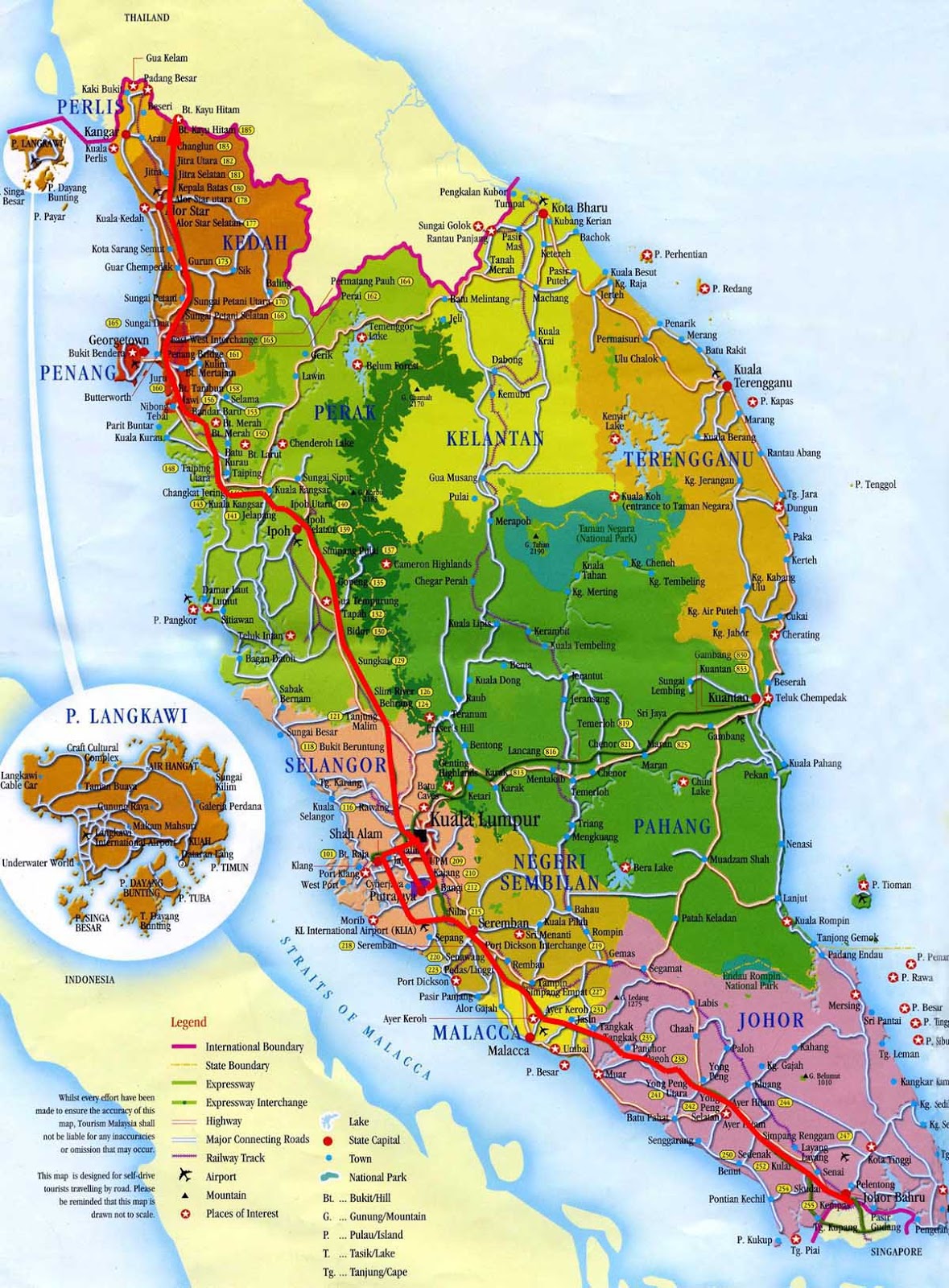 Malasia Mapas GeogrÁficos De Malasia Mundo Hispánico™