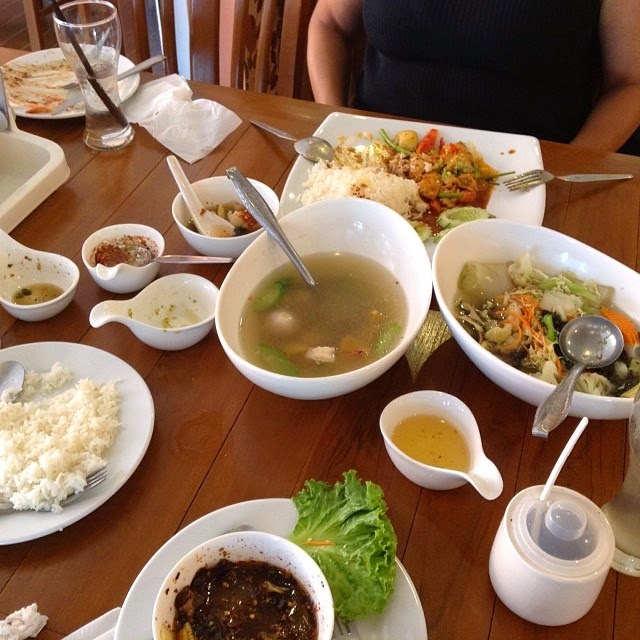 Dinner in Krabi, Thailand