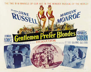  Marilyn Monroe y Jane Russell en Los caballeros las prefieren rubias