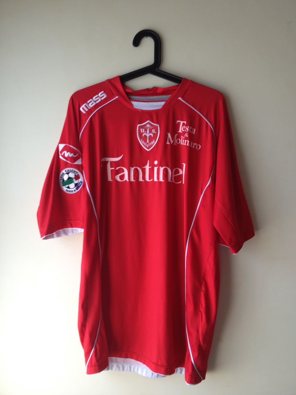 Maillot De Match WORN Triestina 1993/94 - Taille XL - Porté En Match Officiel #14
