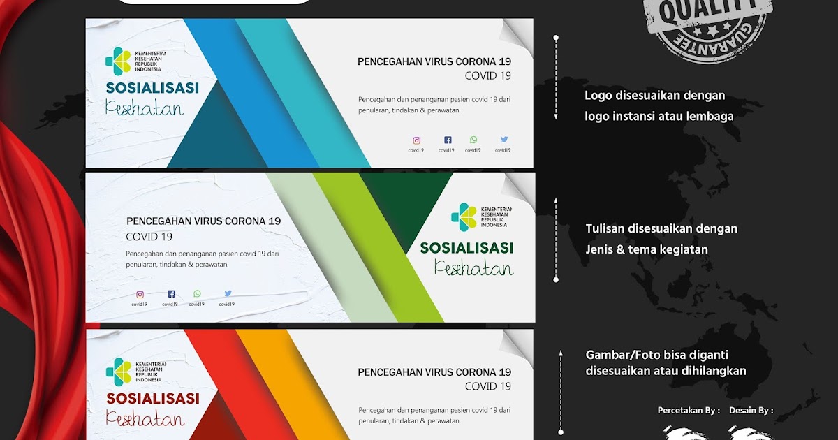 Contoh Banner Kesehatan Keren desain spanduk kreatif