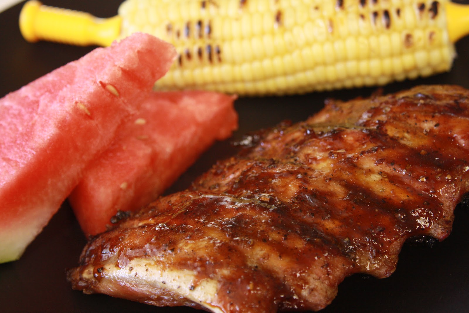 Sip And Chew MolassesGlazed Baby Back Ribs