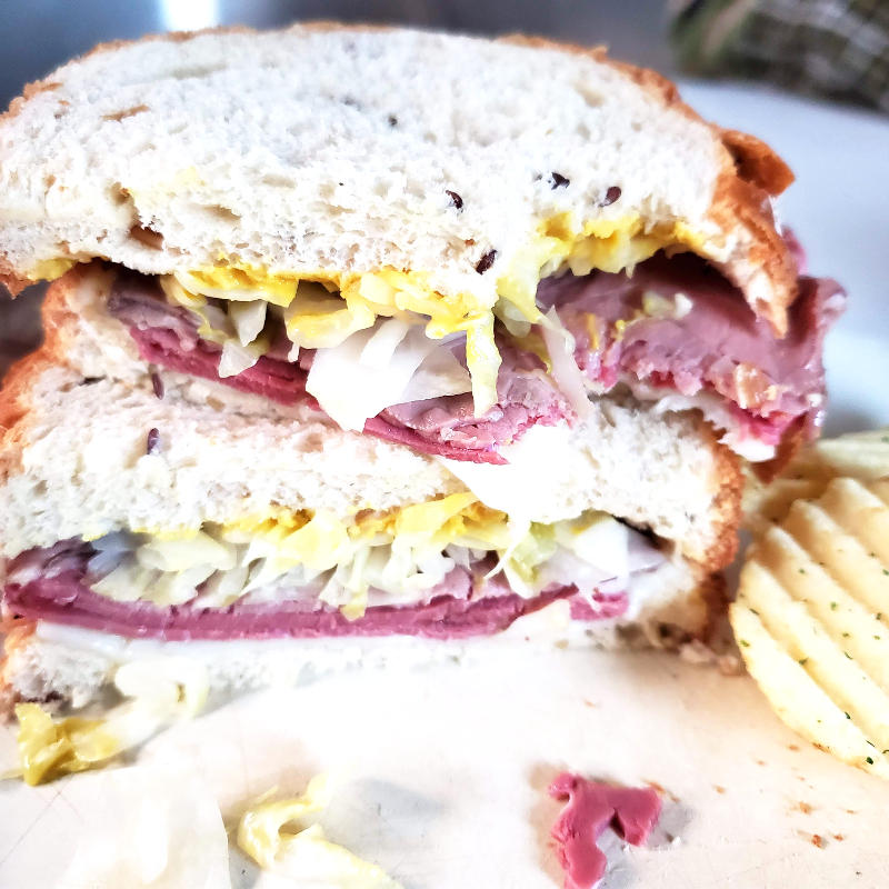 Deli Corned Beef on Rye