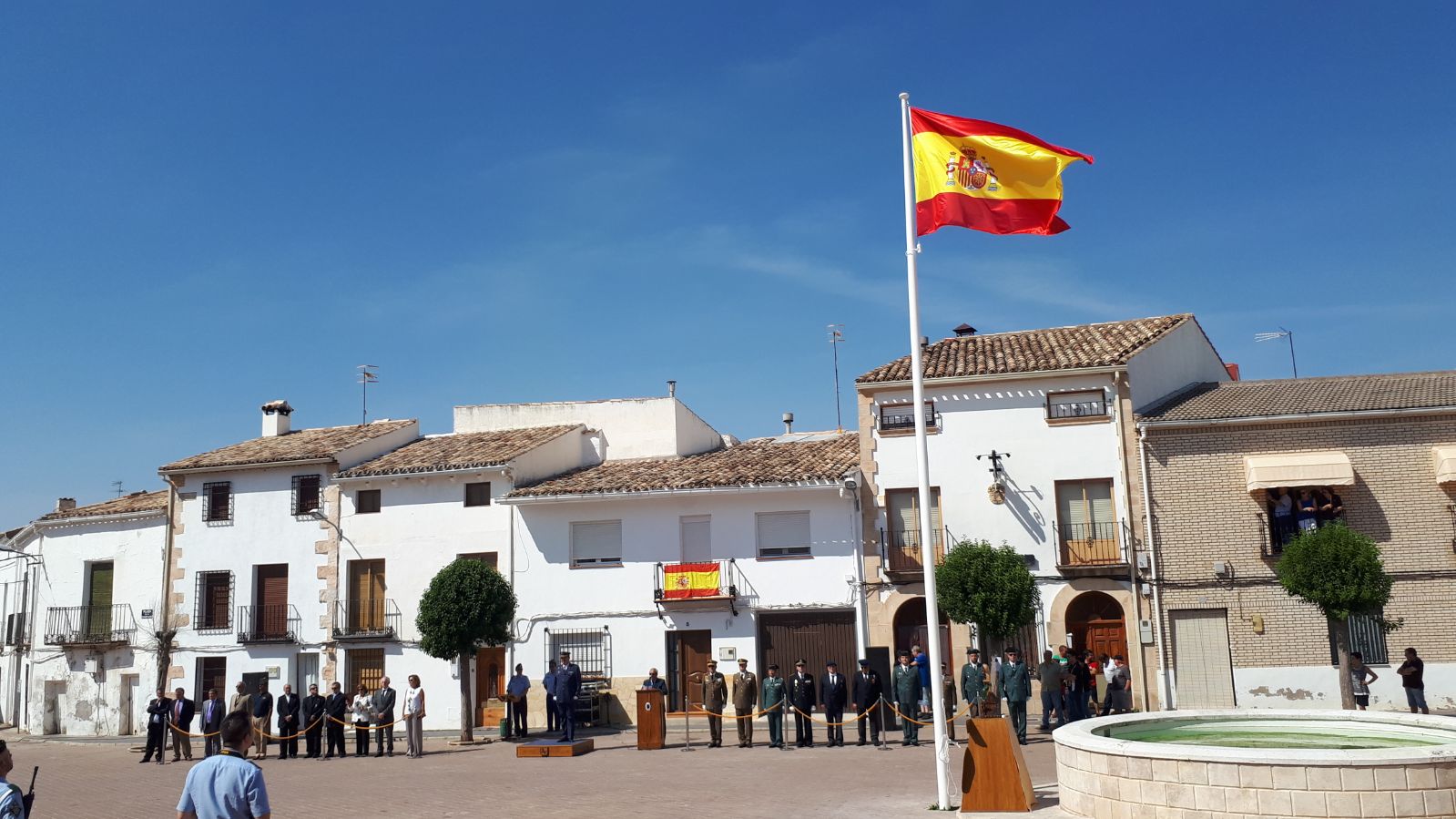 Torrejoncillo del Rey Homenaje a la bandera Torrejoncillo del Rey