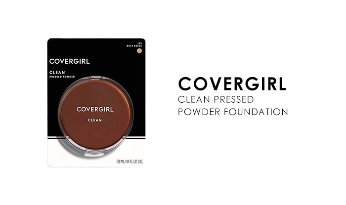 Covergirl Clean Pressed Powder Foundation | Best non-acnegenic and non-comedogenic Make-ups | NeoStopZone