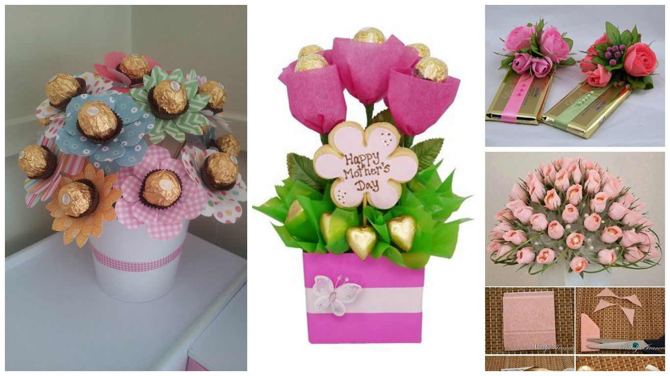 10 Ideas espectaculares para regalar chocolates en el día de la madre